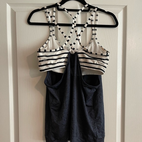 Athleta Hyper Stripe Energize Tank - Picture 2 of 6